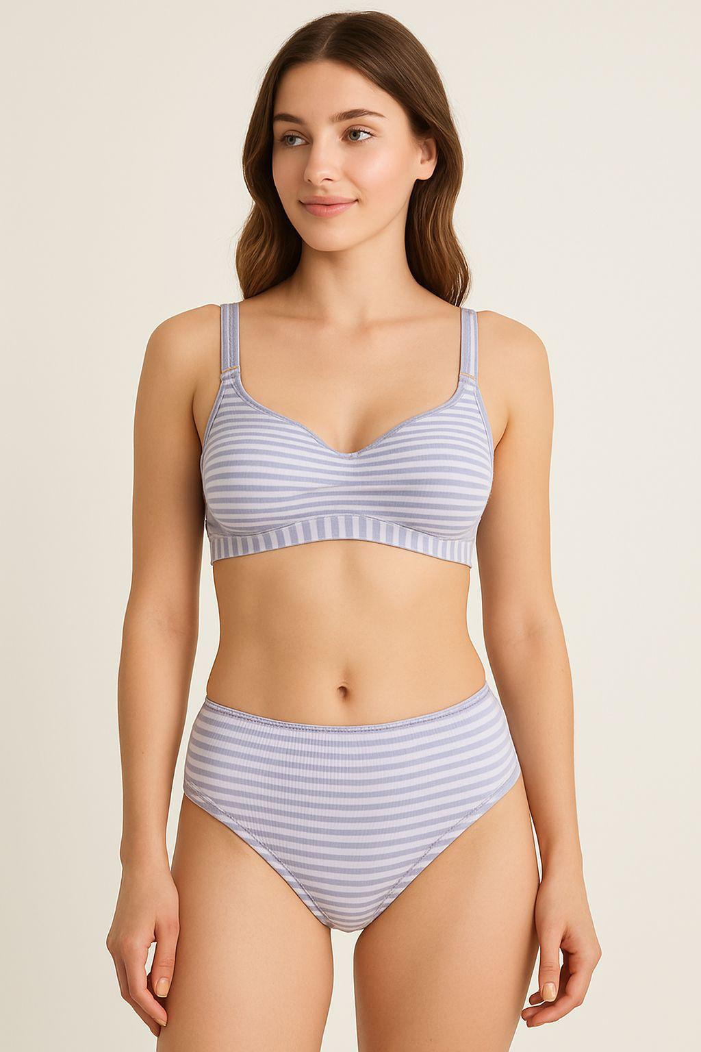 T Shirt Bra Set for Teens