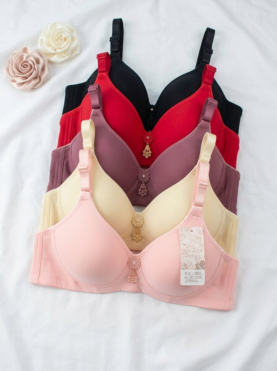 Everyday Comfort Padded Bra | 3-Hook Support
