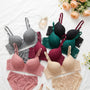 Lace Bow Padded Bra & Panty Set | Push-Up Lingerie