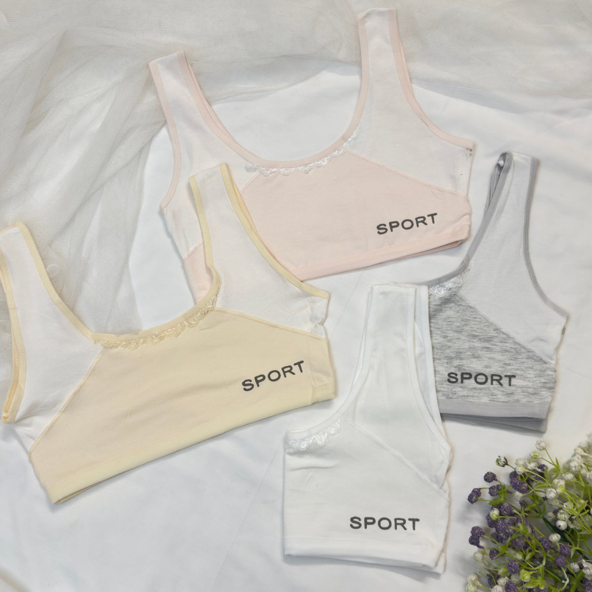 Sport written Thick Strap Stylish Biddie