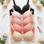 Lace Trim Padded Push-Up Bra | Elegant Everyday Bra