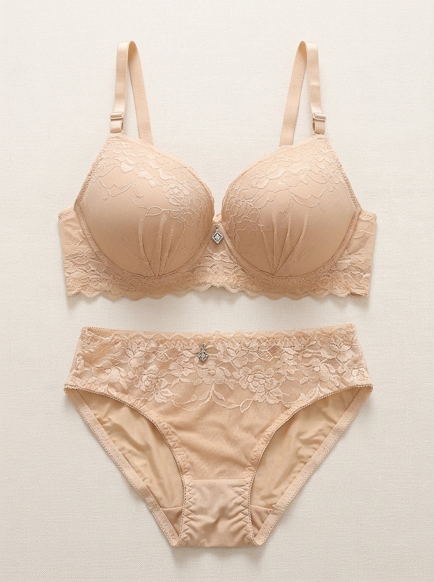 Lace Push-Up Bra & Panty Set | Premium Lingerie Set