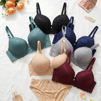 Lace Push-Up Bra & Panty Set | Premium Lingerie Set