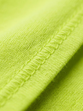 Women’s Lime Green & Maroon Lounge Set | Longline T-Shirt + Full-Length Pants (2 Piece)