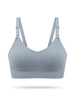 Ribbed Seamless Bralette | Wireless Comfort Bra